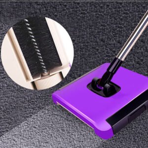 Double roller sweeper