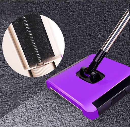 Double roller sweeper