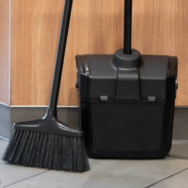 House Clean Brooms Set – Transparent Sweeper & Dustpan, Thickened & Enlarged, Wet & Dry Use - Image 3