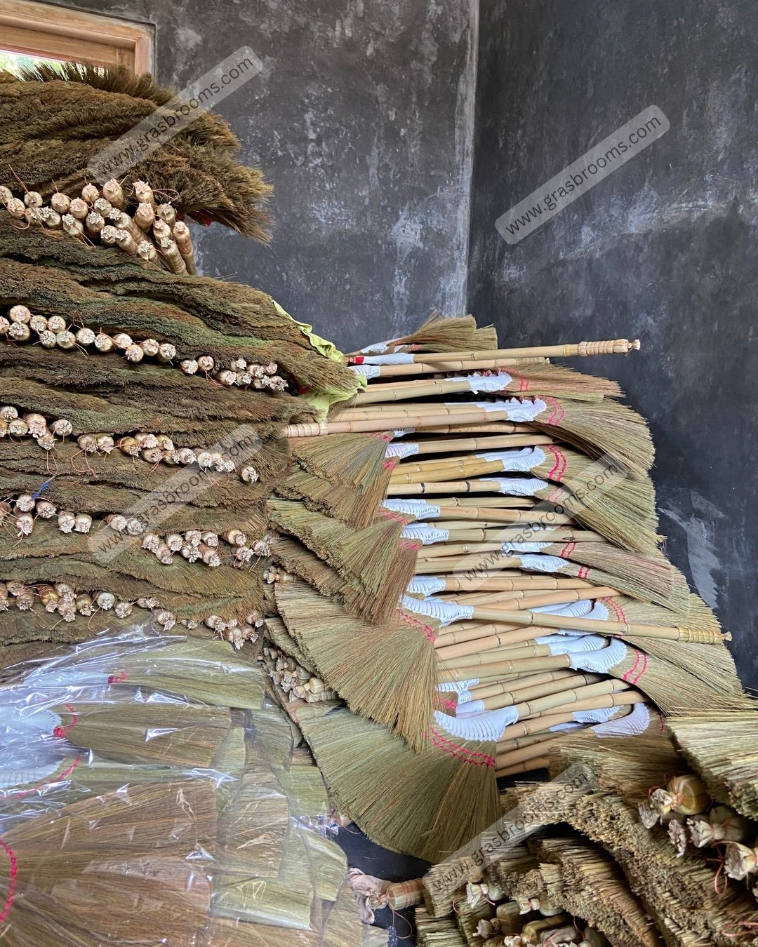 natural broom wholesale