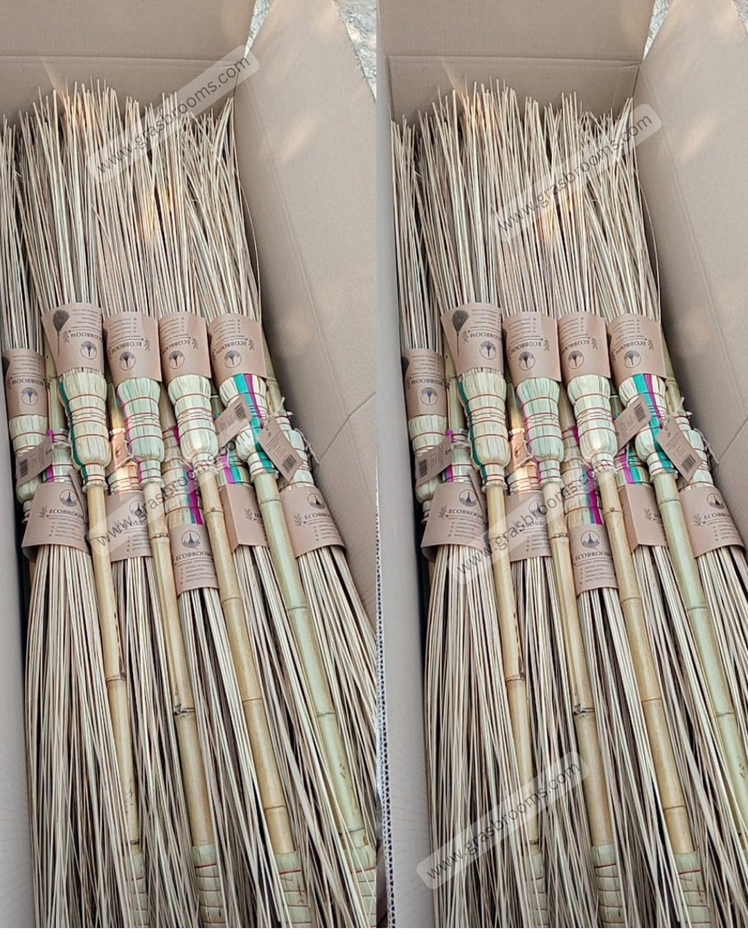 coconut broom stick